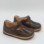 Iwalk Rhyme Tbar Mocca Gloss 22-26 | La scarpa morbida e flessibile per un outfit scintillante