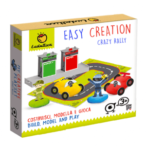Easy Creation: Crazy rally | Crea e gioca con la pista e tante macchinine