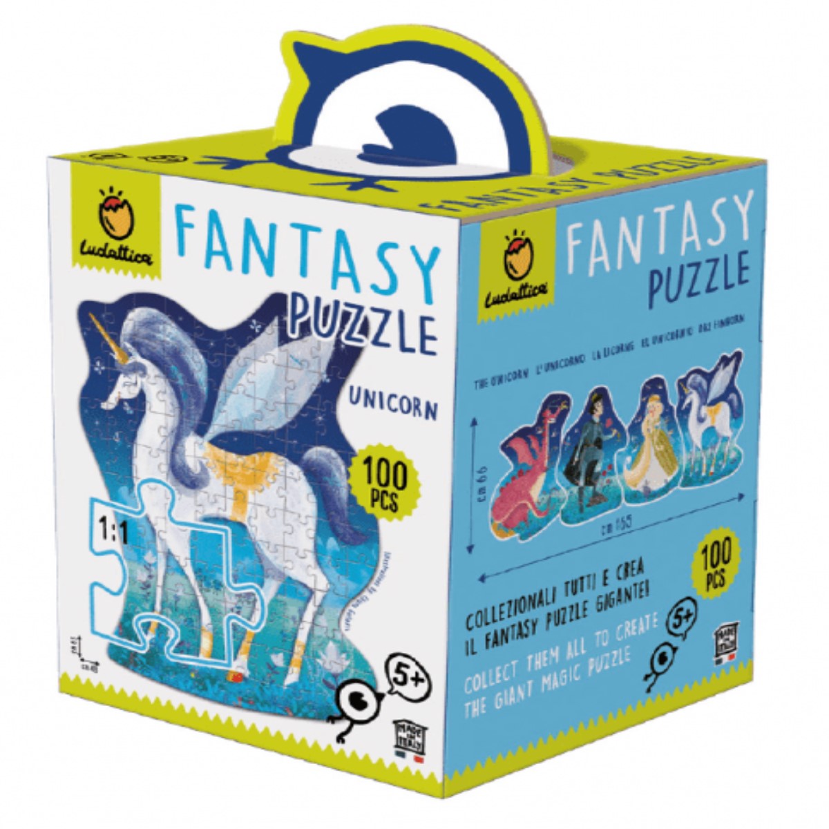 Fantasy Puzzle: Unicorn | Il puzzle sagomato per giocare in un mondo da favola