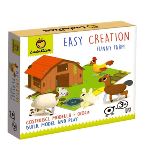 Easy Creation: Funny farm, crea e gioca con l'allegra fattoria!
