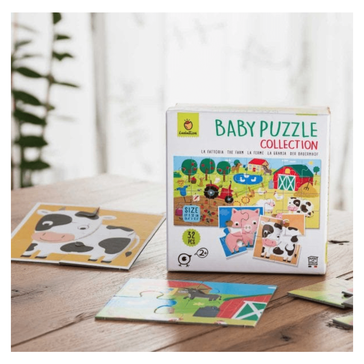 Baby Puzzle collection: la Fattoria | Un puzzle divertente e colorato per i più piccini!